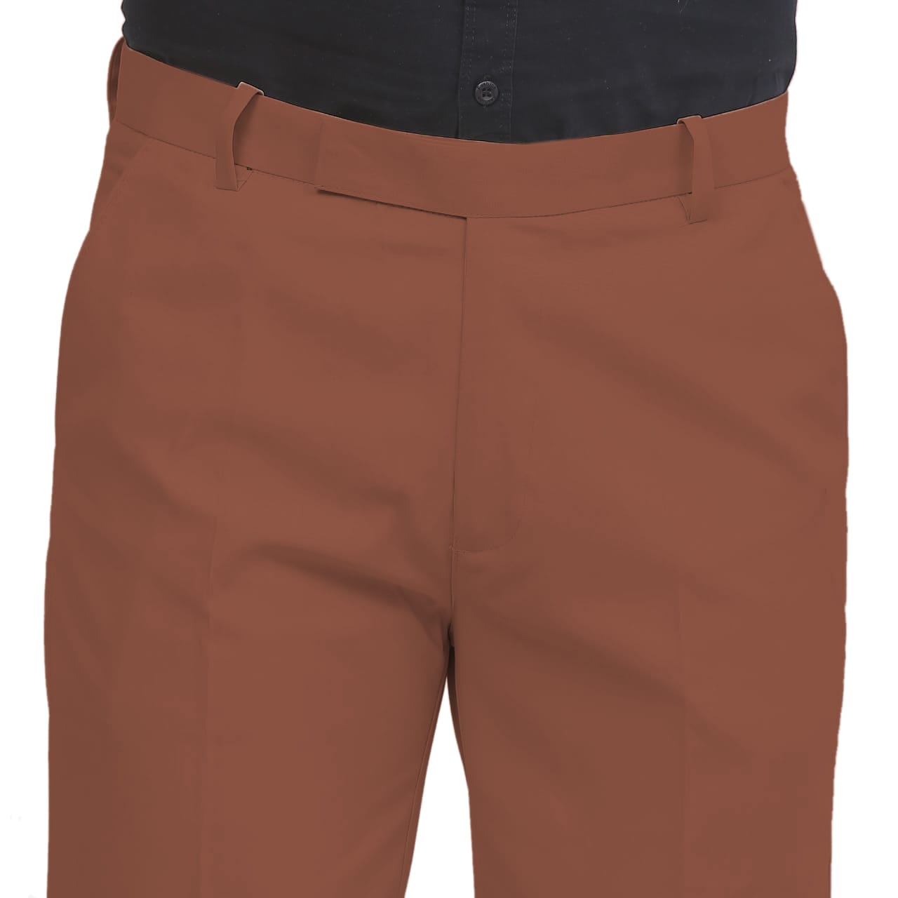 MENS BROWN FORMAL PANT